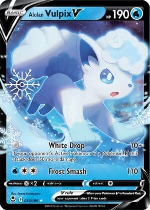 Alolan Vulpix V (Holiday Calendar)