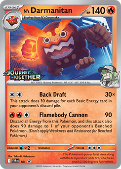 N's Darmanitan (Prerelease)